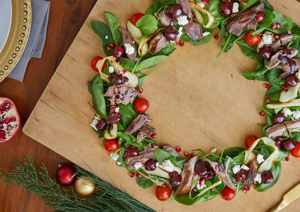 Click to play Lamb & Cherry Salad recipe video on YouTube